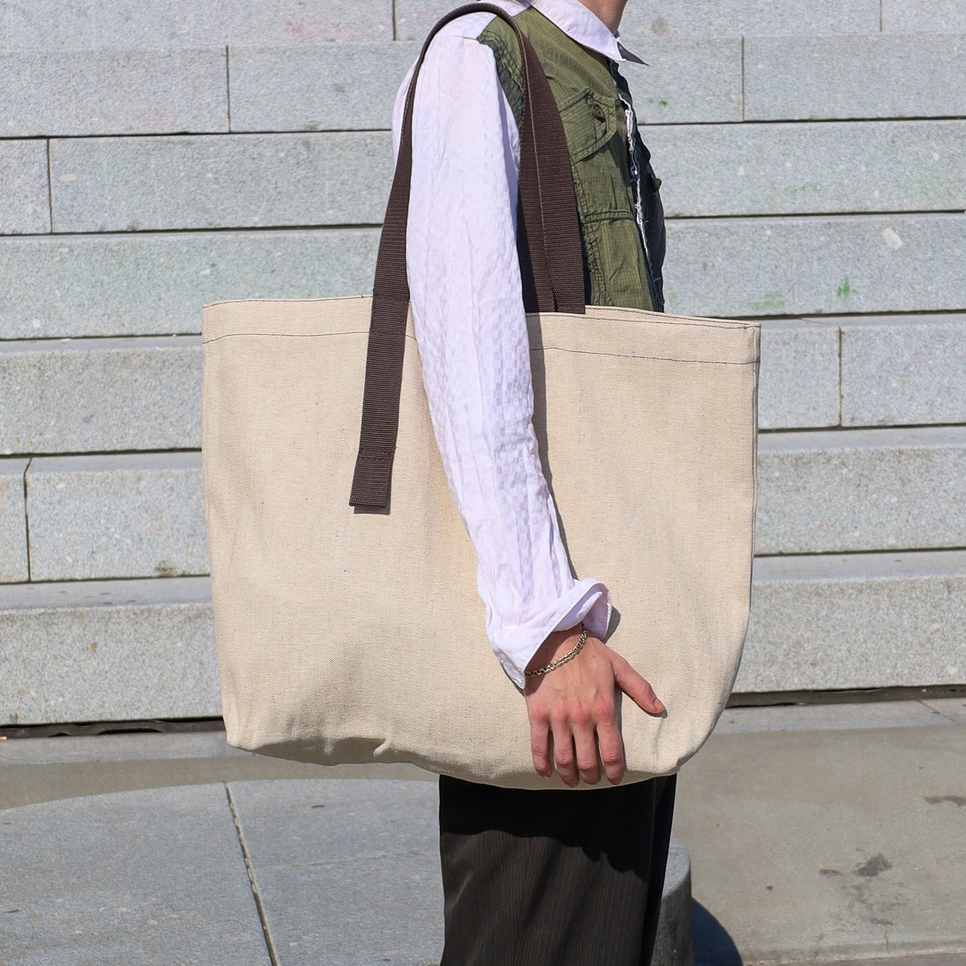 Large Bag - Brown coffee