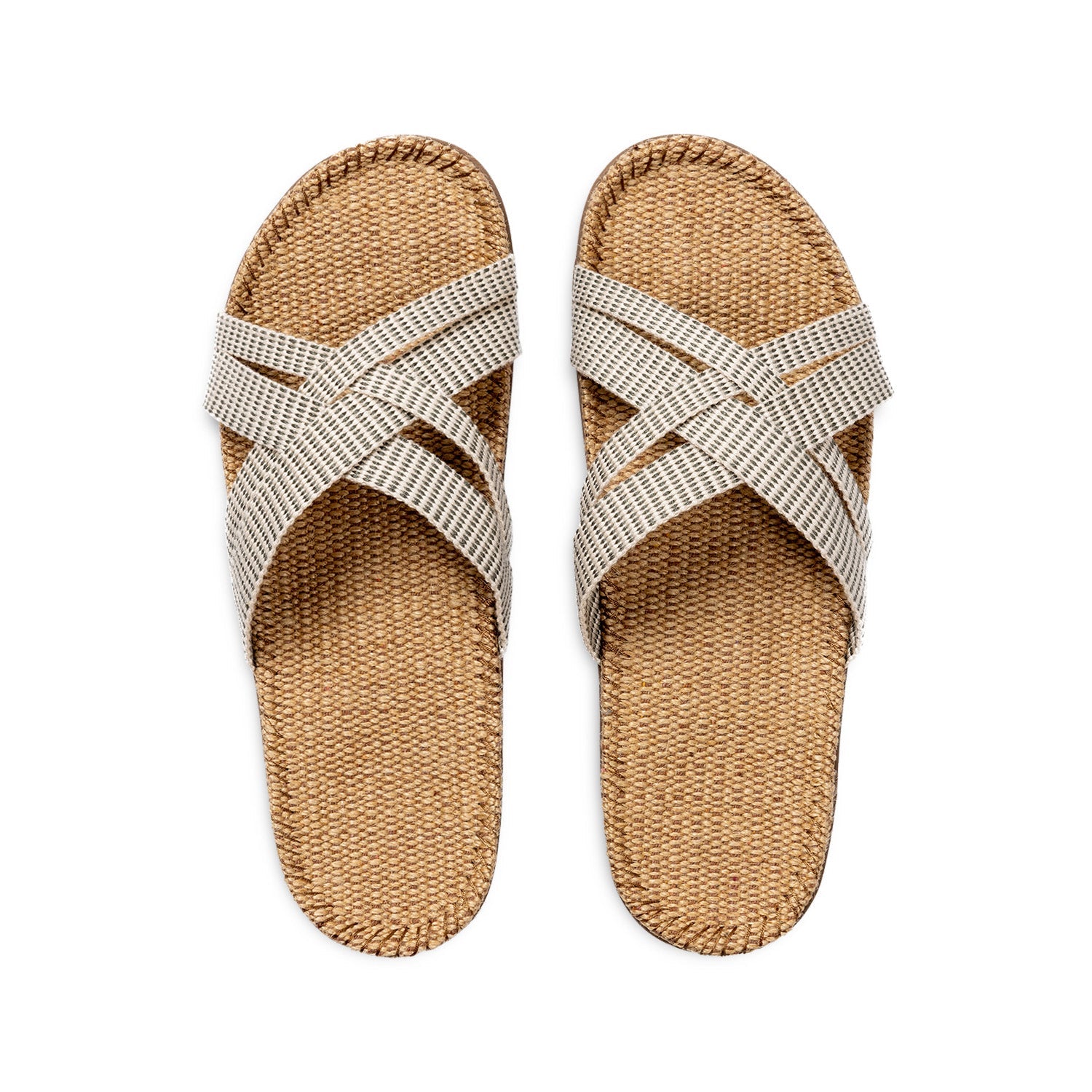 shangies sandals women#1 white stripes