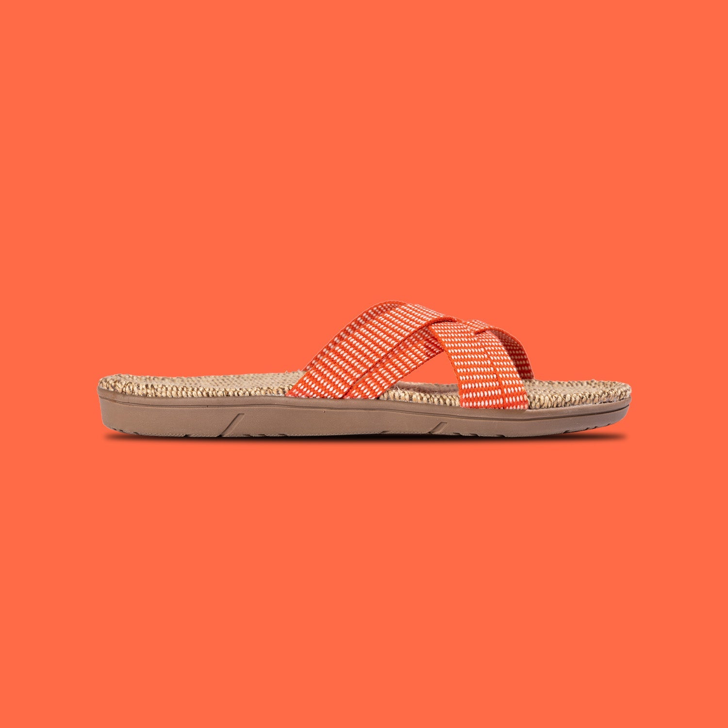 shangies sandals women#1 sunset orange