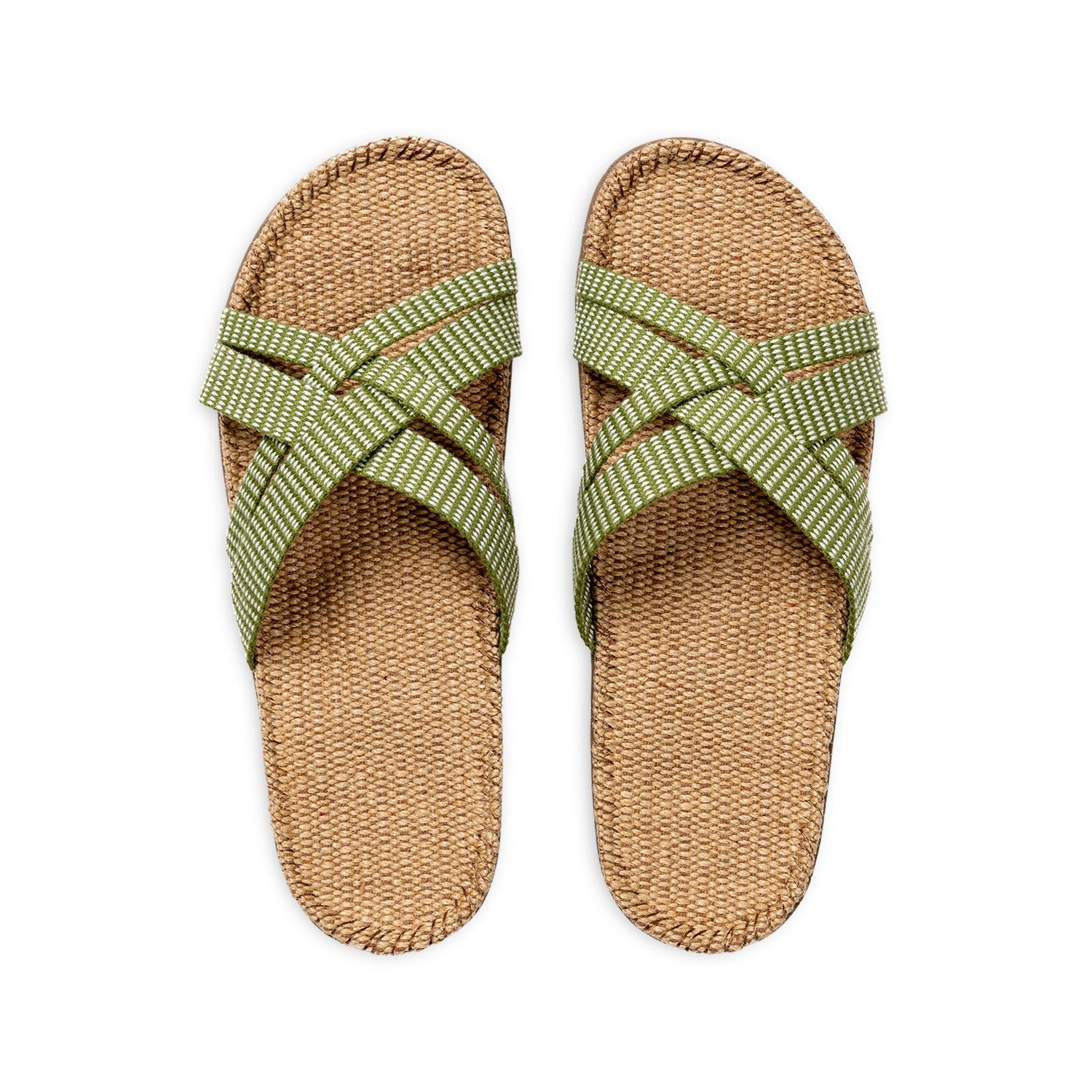 shangies sandals women#1 green leaves